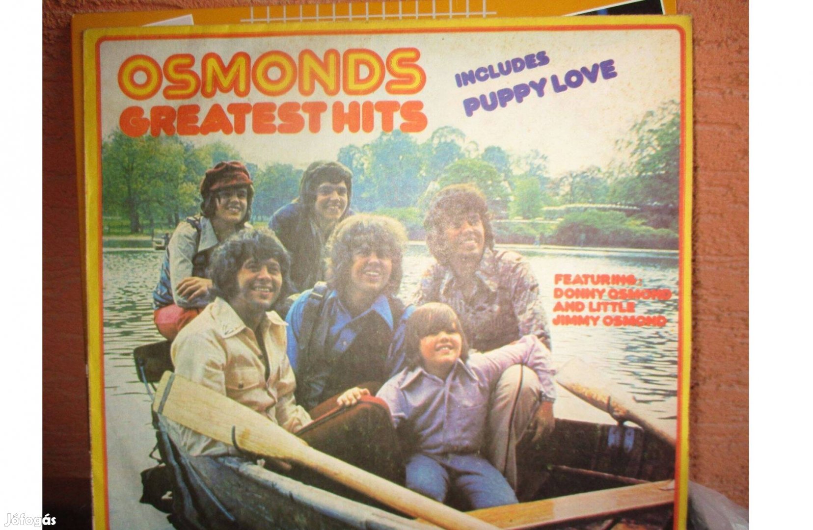 Osmonds greatest hits includes puppy love bakelit hanglemez eladó