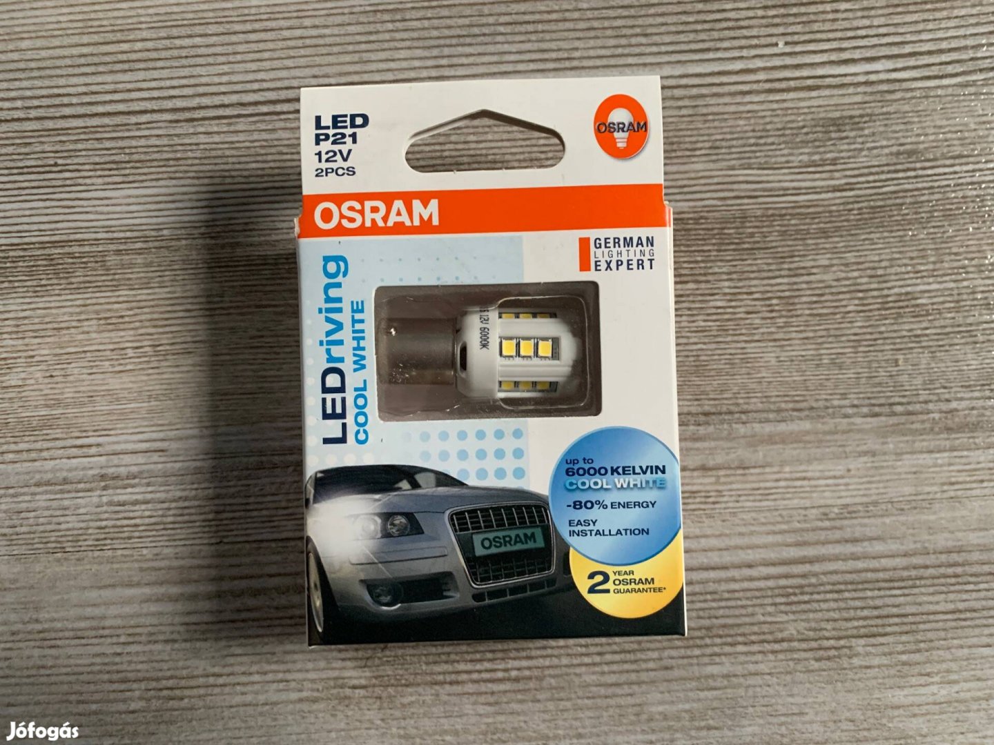 Osram 6000K LED P21 izzó