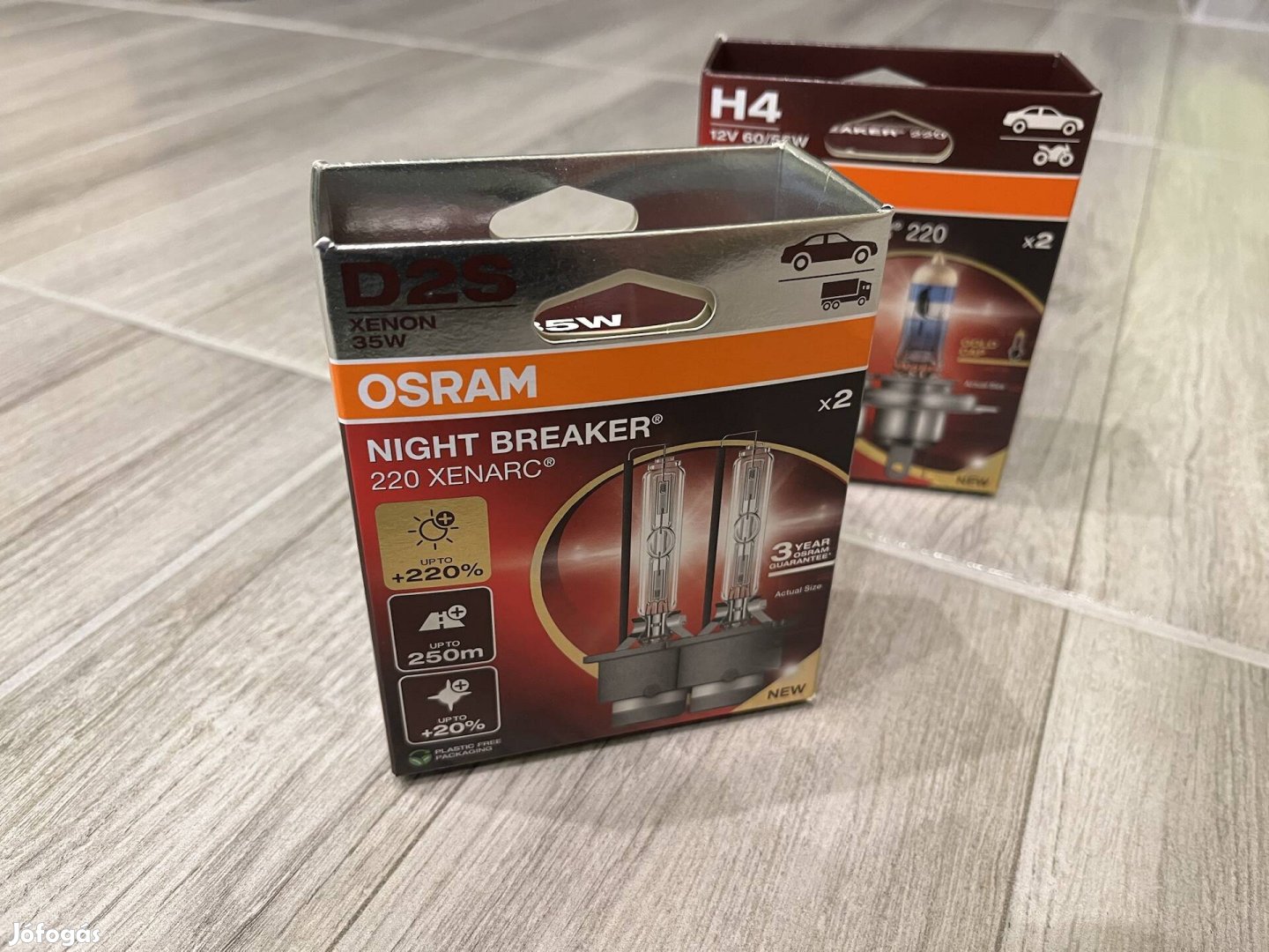 Osram D2S Xenarc Night Breaker 220 Xenon izzó Duo Box