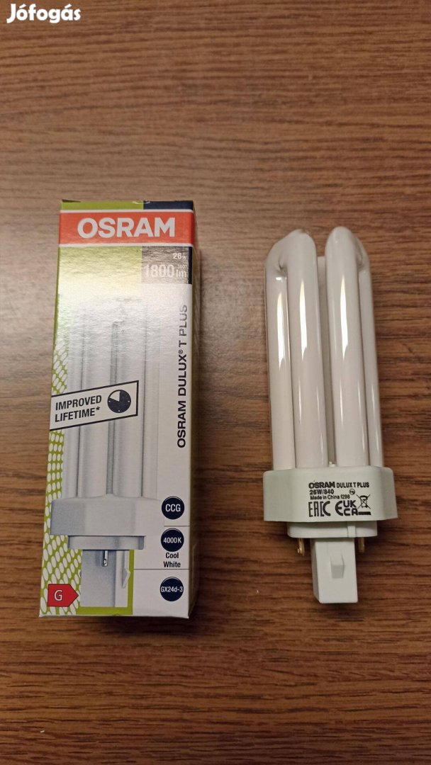 Osram Dulux T Plus 26W/830-840 kompakt fénycsövek