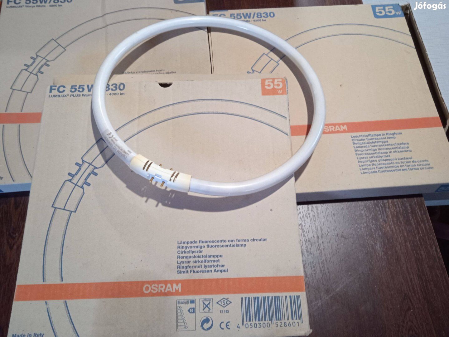 Osram Lumilux FC 55W830 körfénycső, meleg fehér fényű