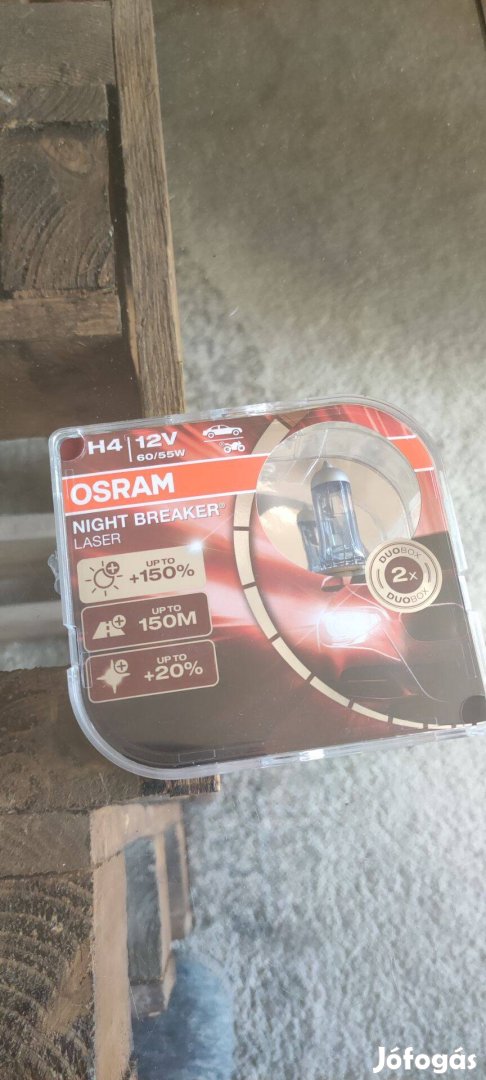 Osram Night Breaker Laser H4 izzó szett
