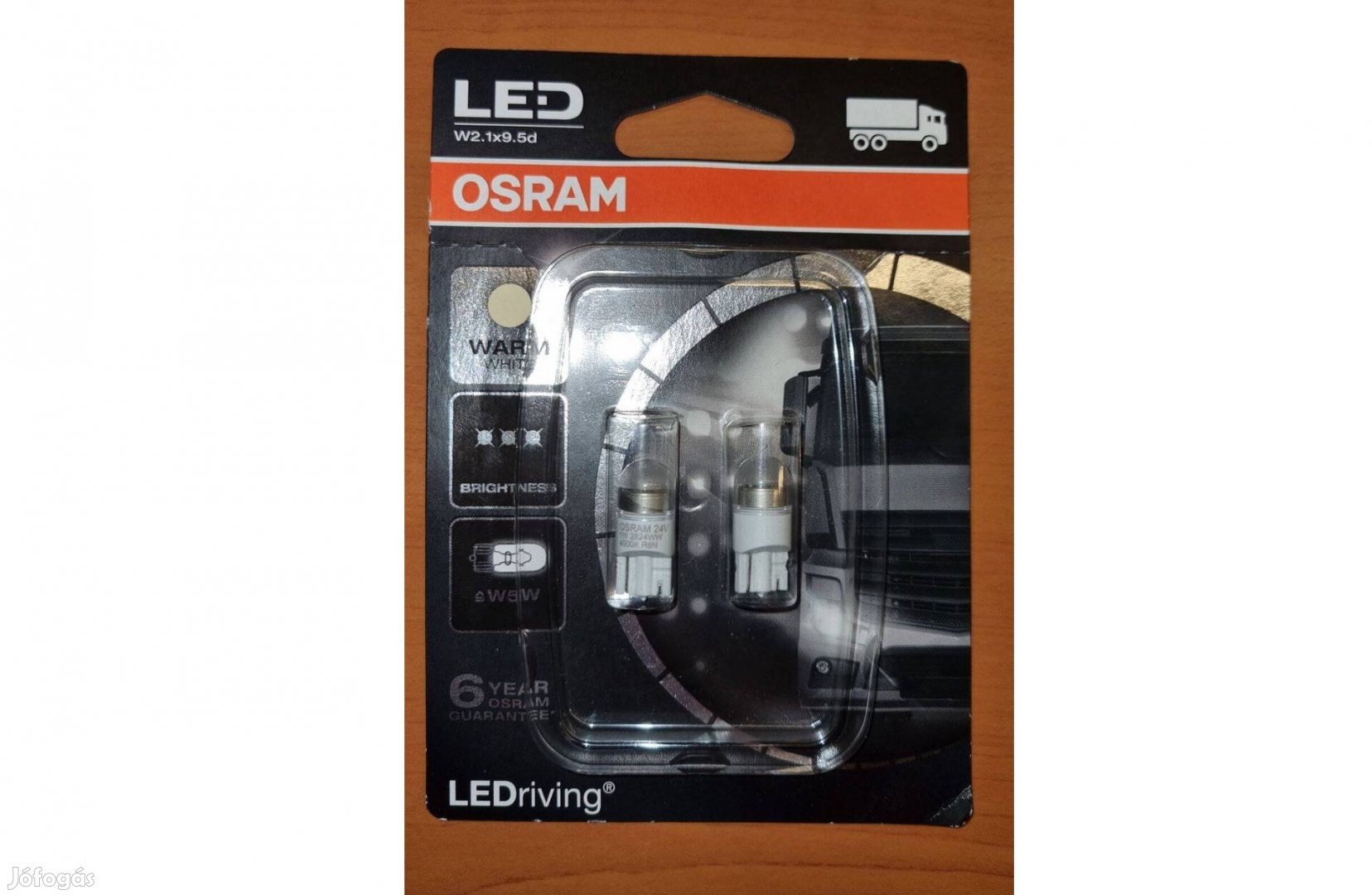 Osram W5W 24V helyzetjelző LED