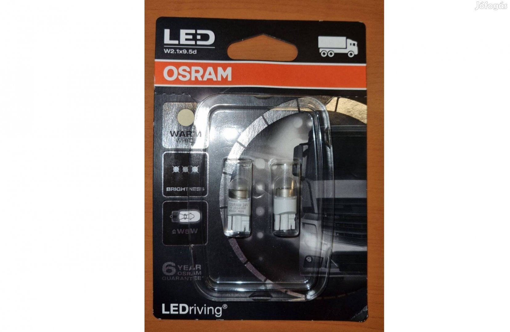 Osram W5W 24V helyzetjelző LED