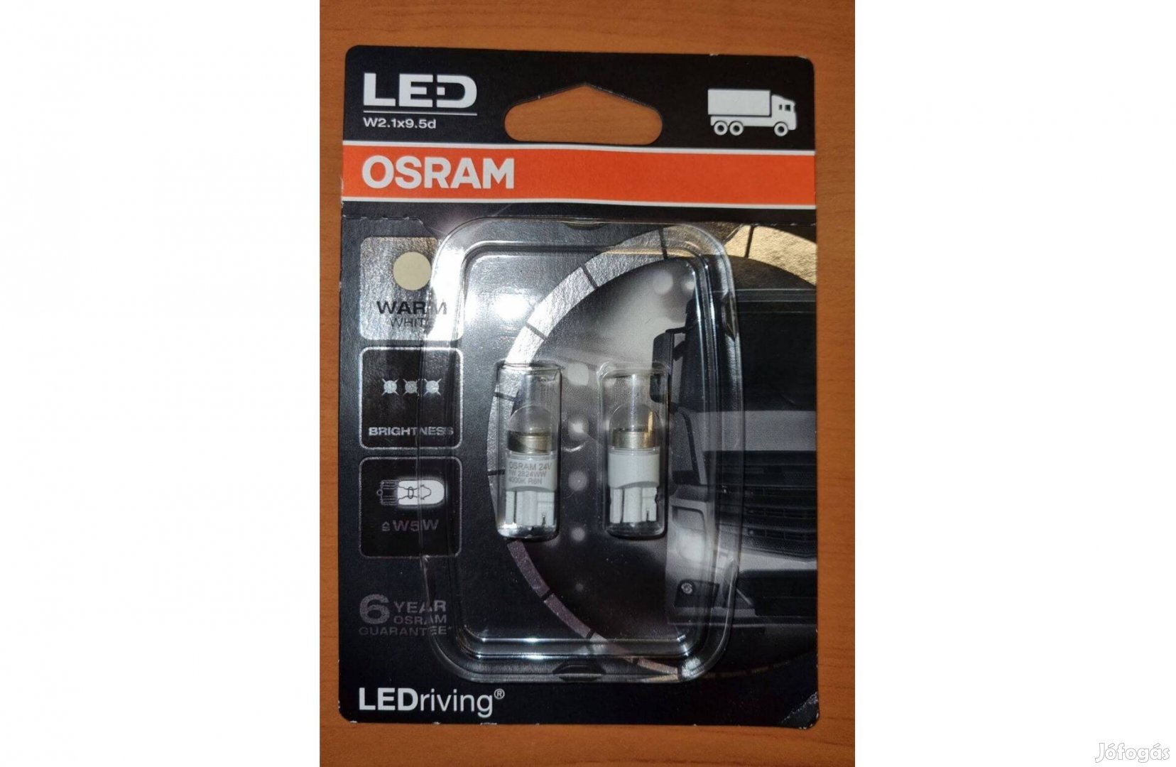 Osram W5W 24V helyzetjelző LED