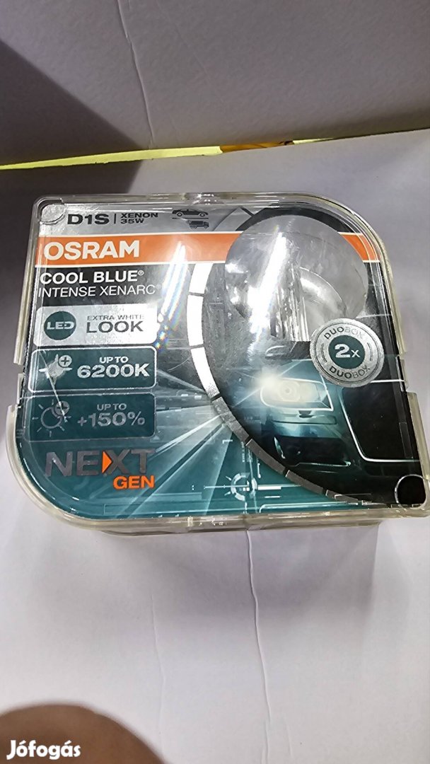 Osram Xenarc Cool Blue Intense Nextgen D1S +150% xenon 2db/csomag