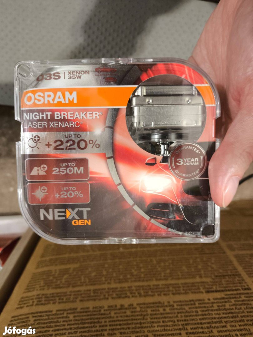 Osram Xenarc D3S Night Breaker Laser Next. gen+220% Duo Box