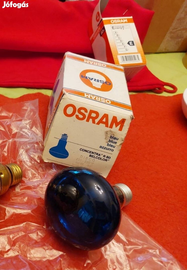 Osram  Retro kék lámpa