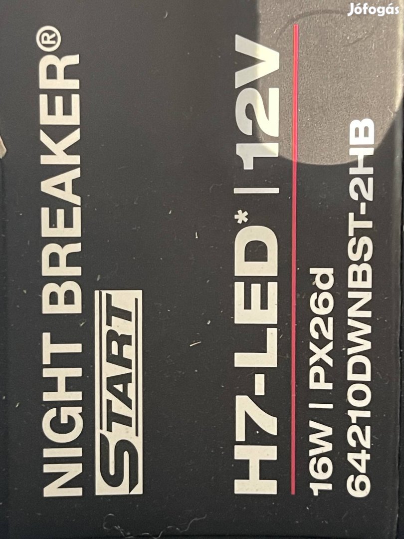 Osram h7 uj led engedélyes uj