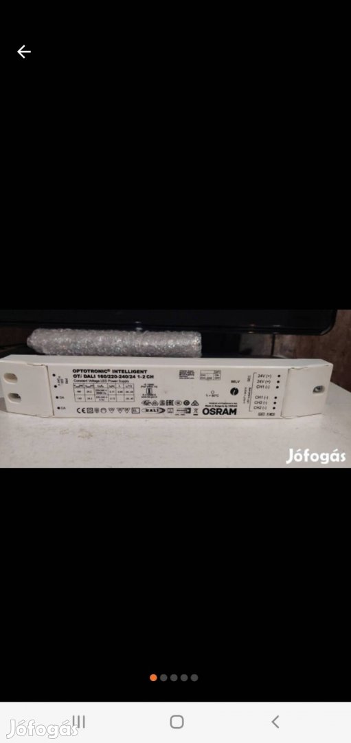 Osram optotronic dali led tápegység 160W eladó!