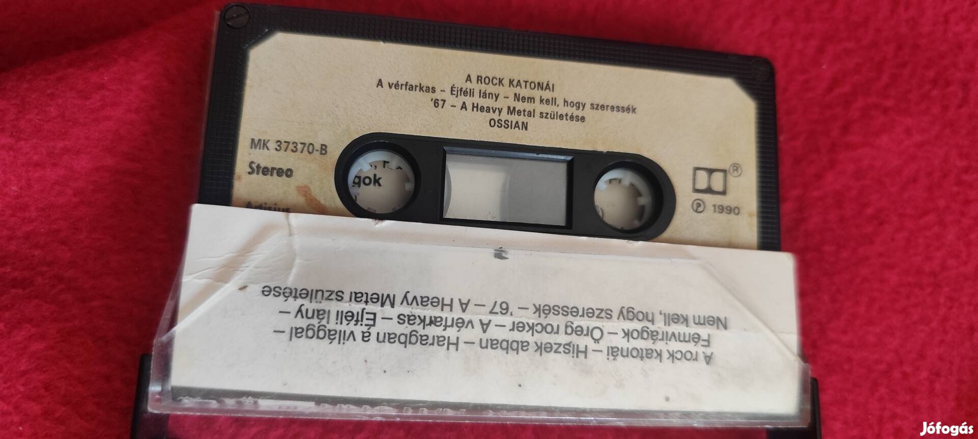 Ossian A rock katonái kazetta 1990
