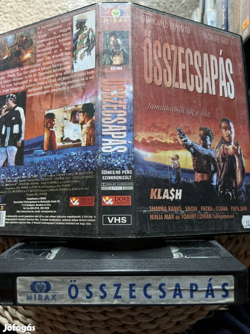 Összecsapás vhs