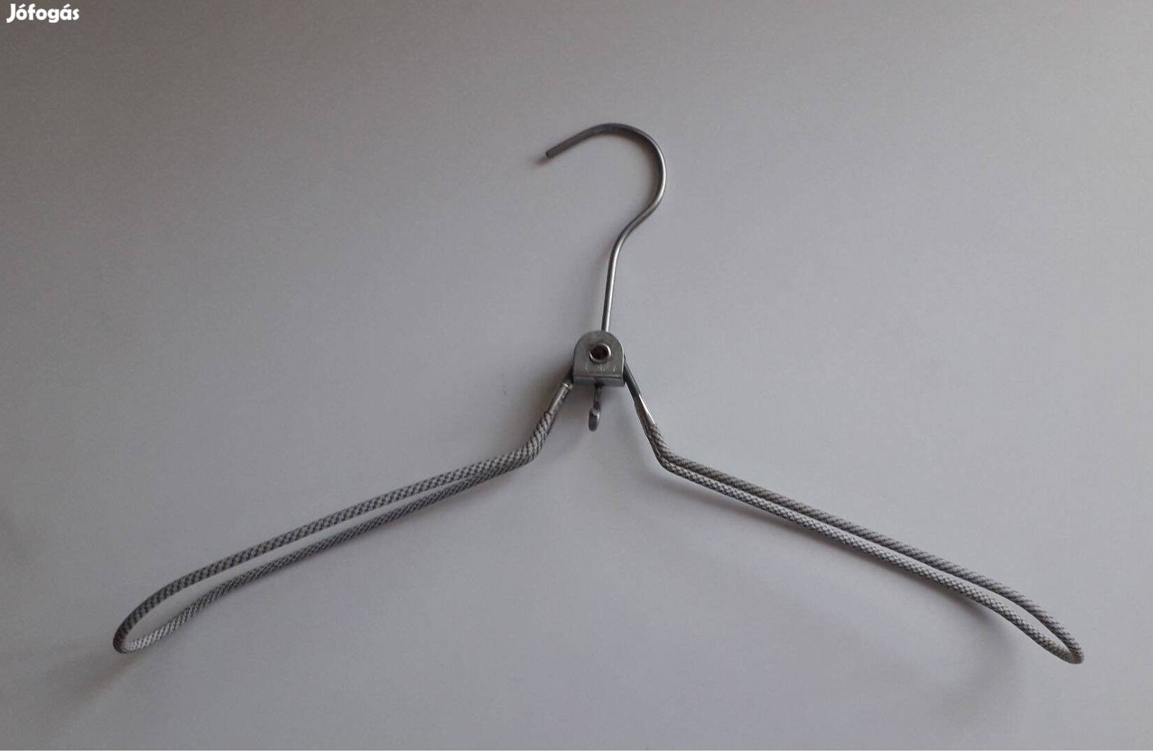Összecsukható fém vállfa, utazóvállfa 40 cm