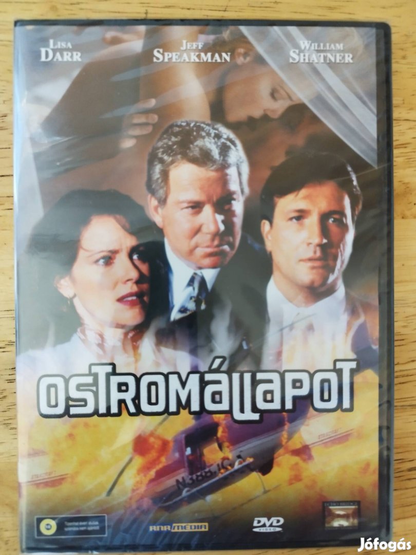 Ostromállapot dvd William Shatner Bontatlan 