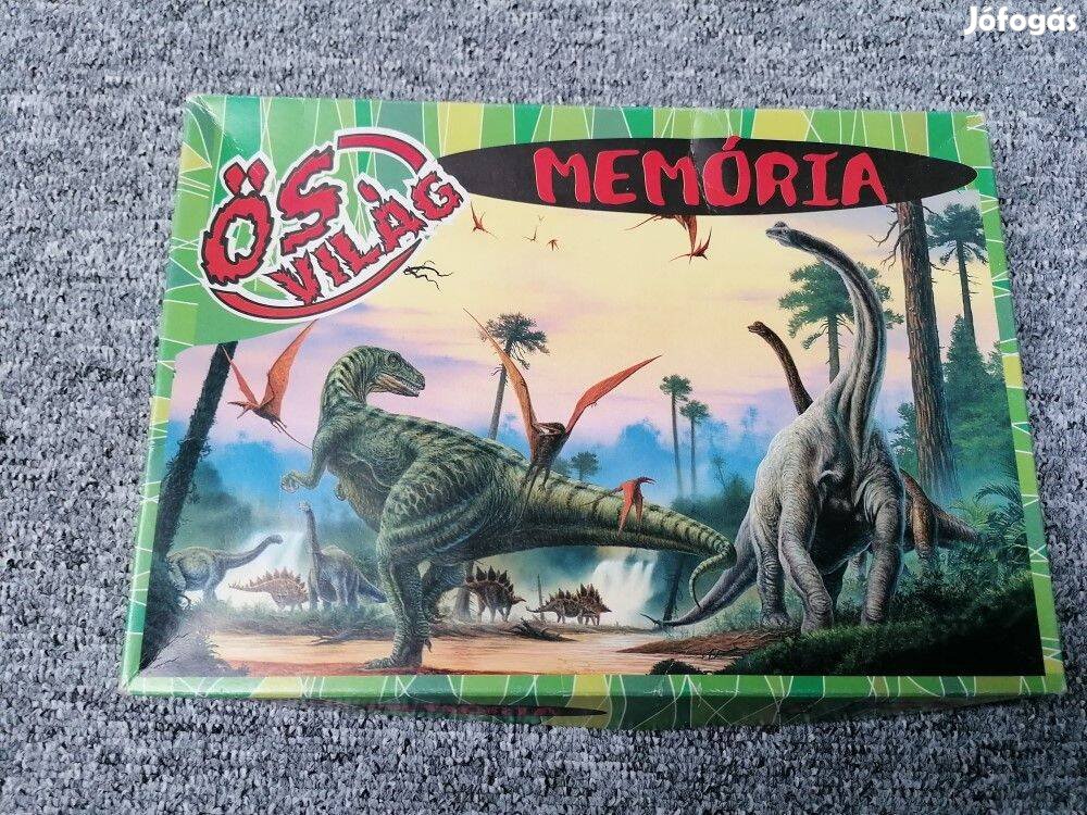 Ősvilág - memóriajáték
