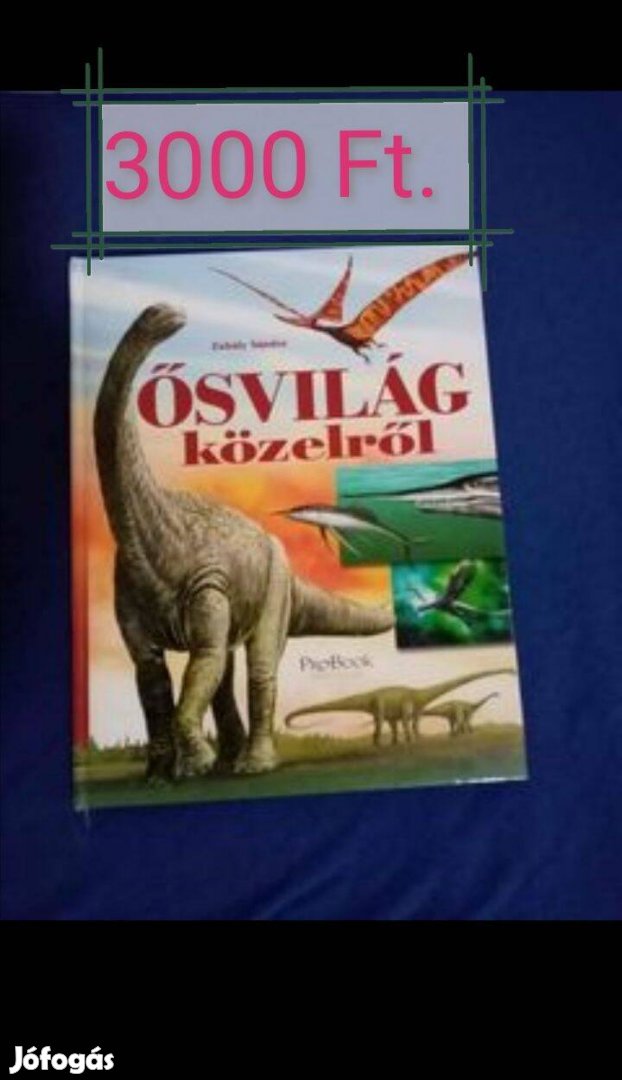 Ősvilág közelről könyv