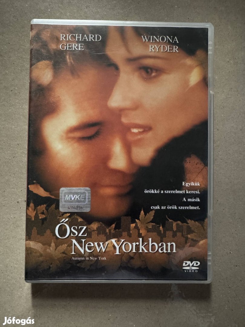 Ősz New Yorkban dvd
