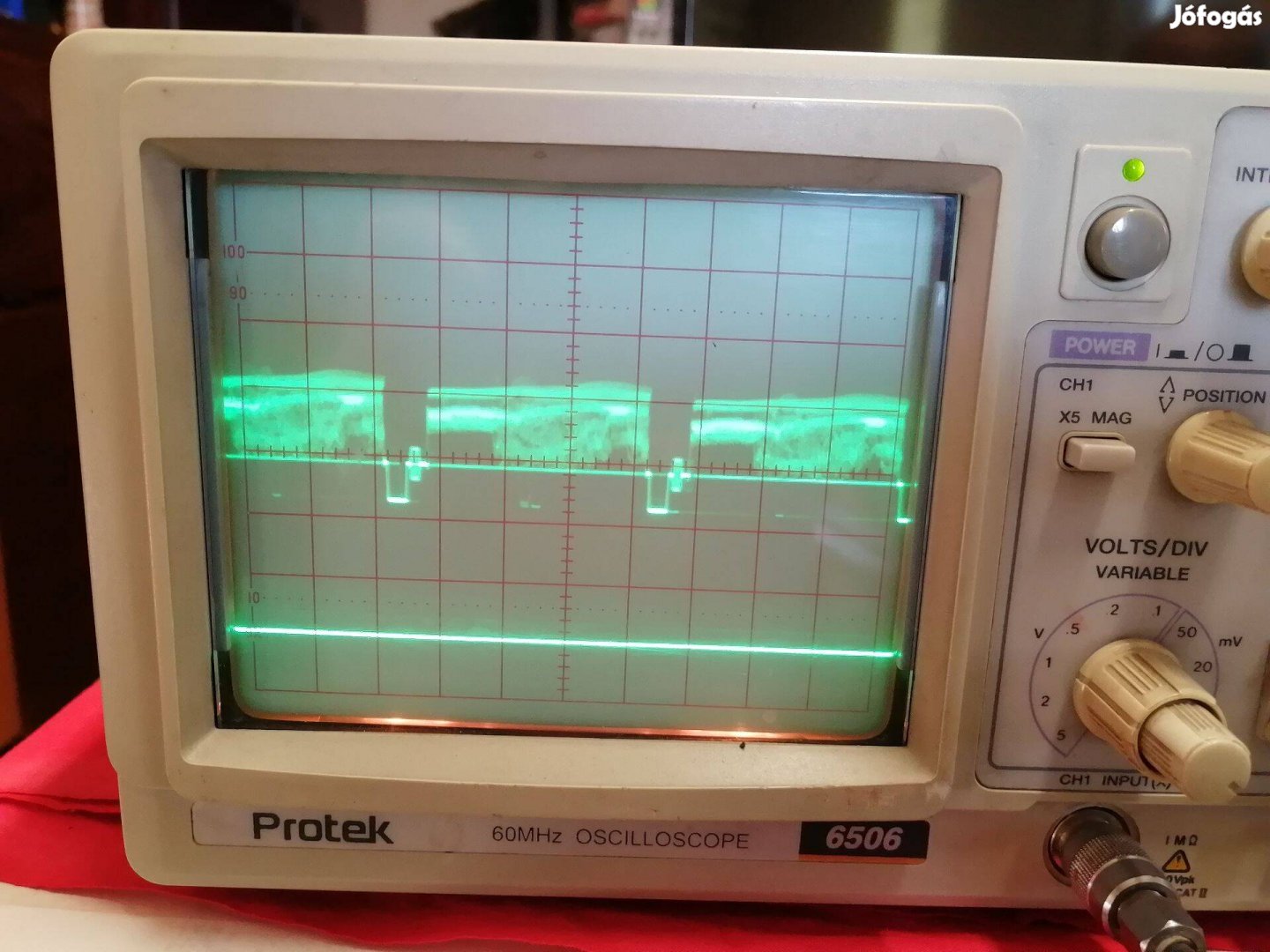Oszcilloszkóp 60 Mhz Protec 6506