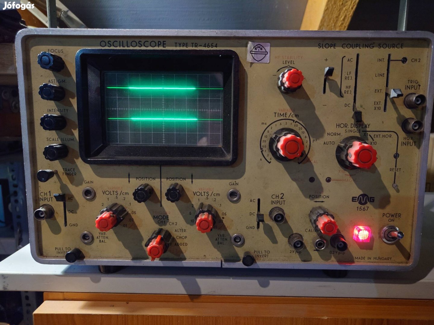 Oszcilloszkóp eladó