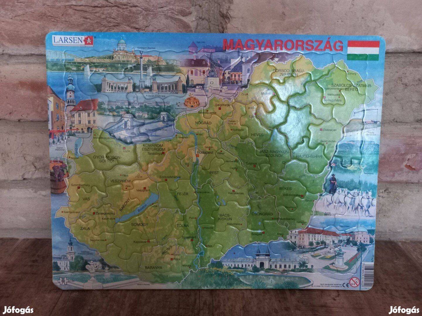 Őszi Akció! Új! Magyarország Puzzle Eladó!