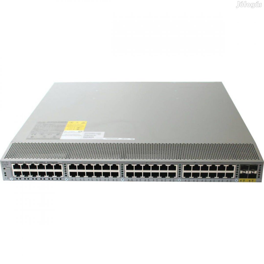 Őszi ajánlat! Cisco N2K-C2248TP-1GE 48 portos switch extender számláva