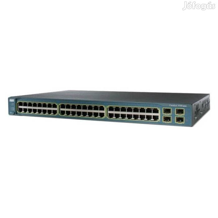 Őszi akció! Gigabites Cisco C3560G-48TS-S 48 portos switch számlával,