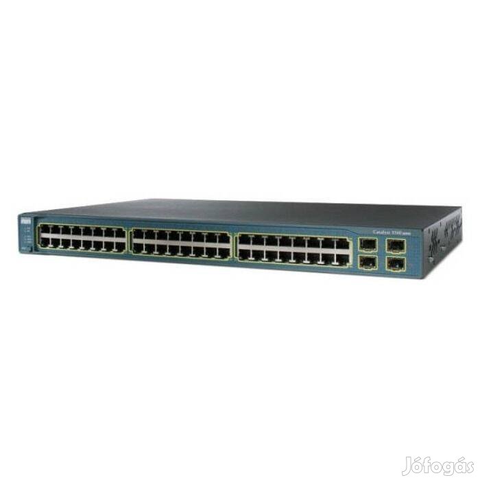 Őszi akció! Gigabites Cisco C3560G-48TS-S 48 portos switch számlával,