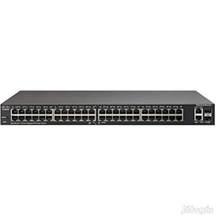 Őszi árak! Cisco SG500-52P Gigabit POE switch számlával, garanciával!