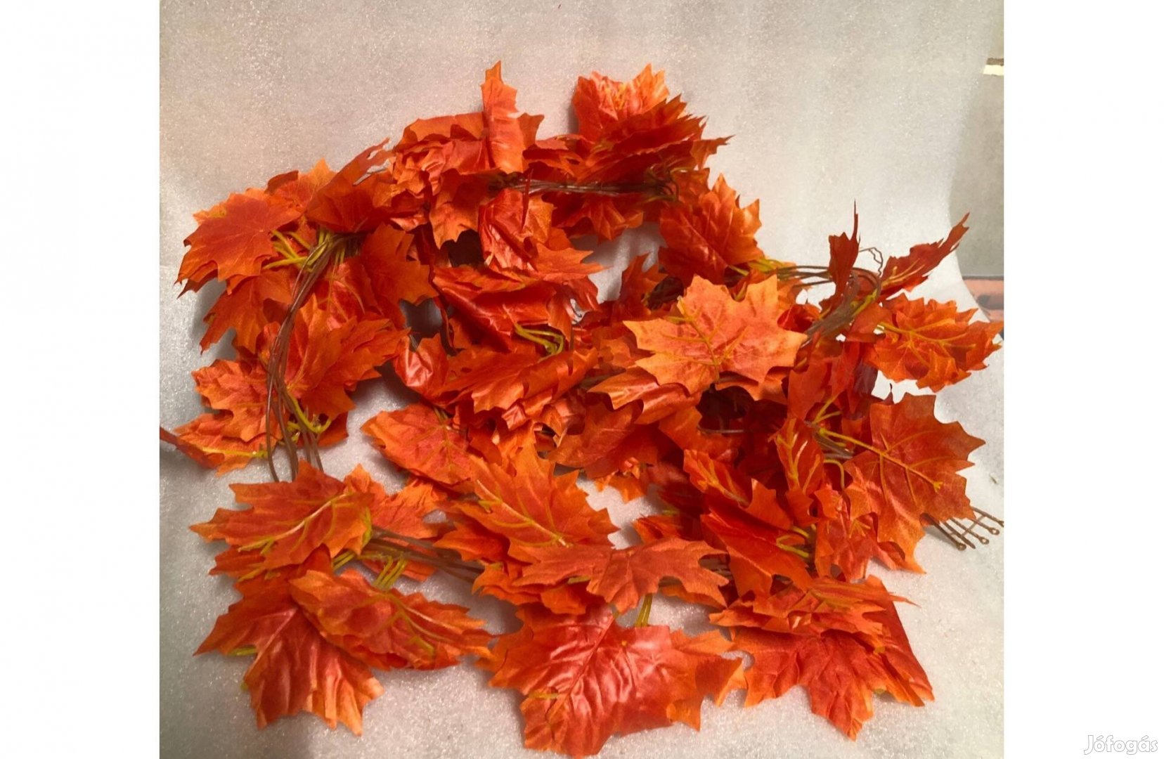 Őszi dekoráció Falevél girland 5 darab - 240 cm