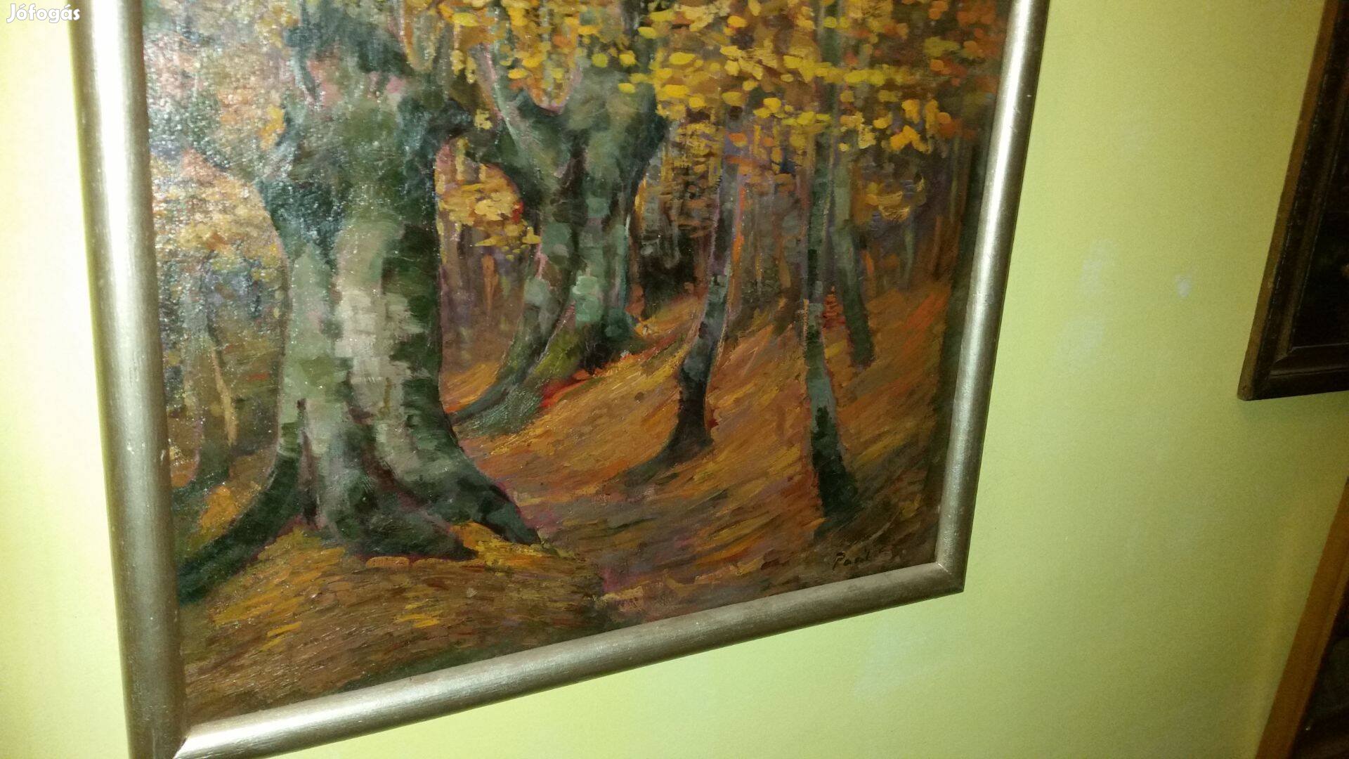 Őszi erdő, festmény
