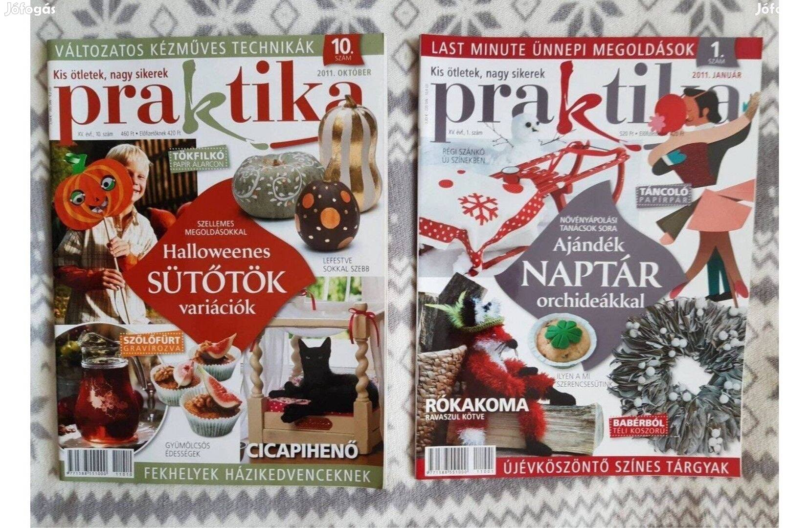 Őszi-téli Praktika magazinok (2 db)