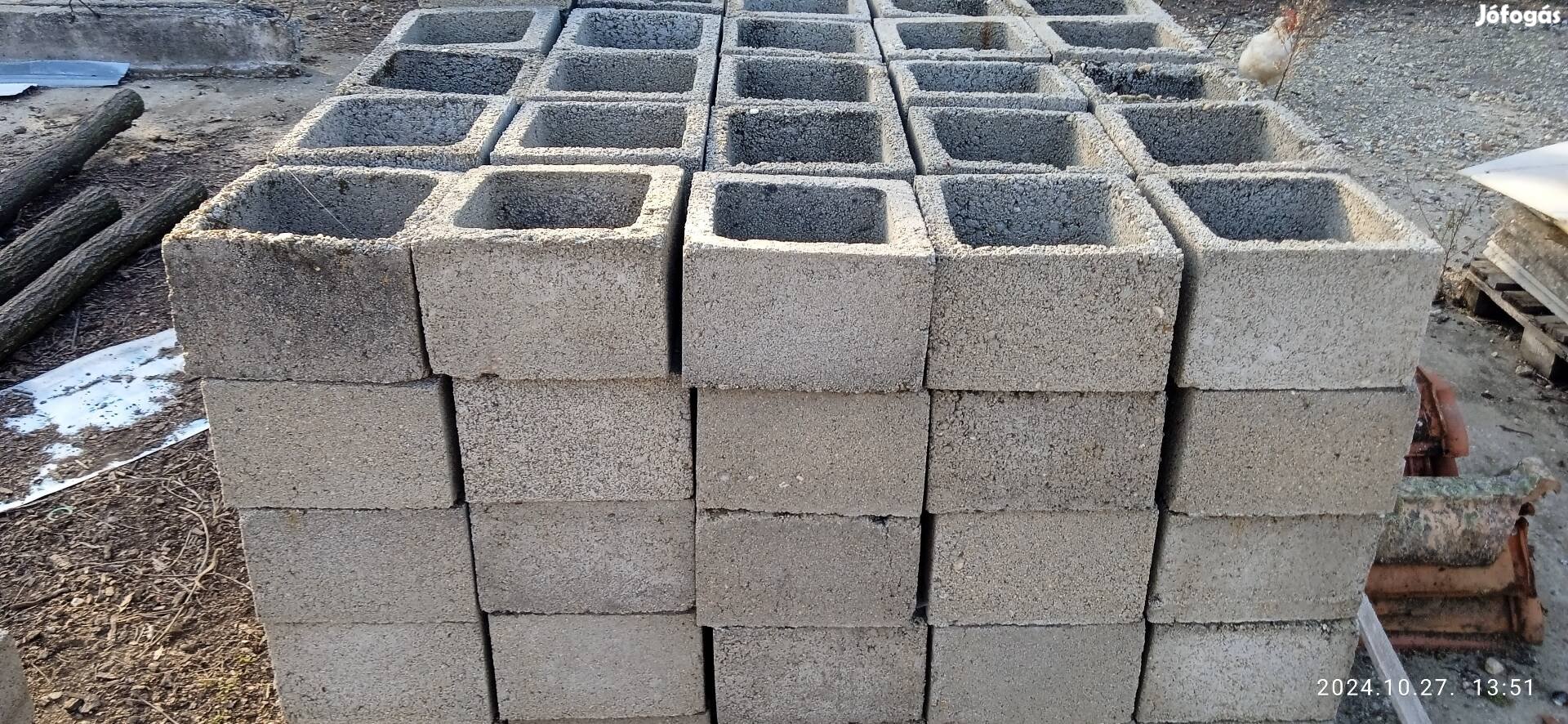 Oszlop zsalukő 19*30