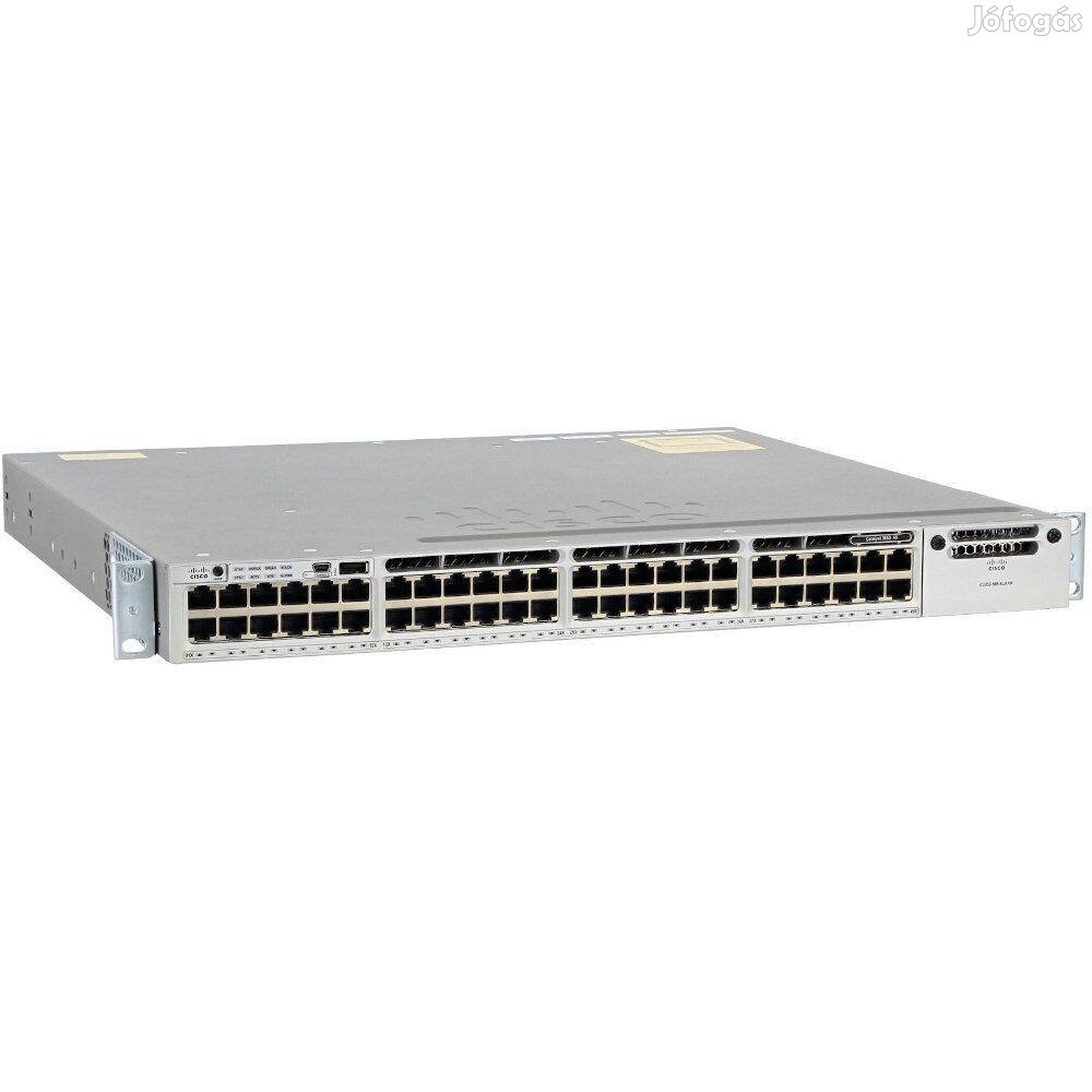 Őszre! Cisco WS-C3850-48T-L 48 portos switch számlával, garanciával!