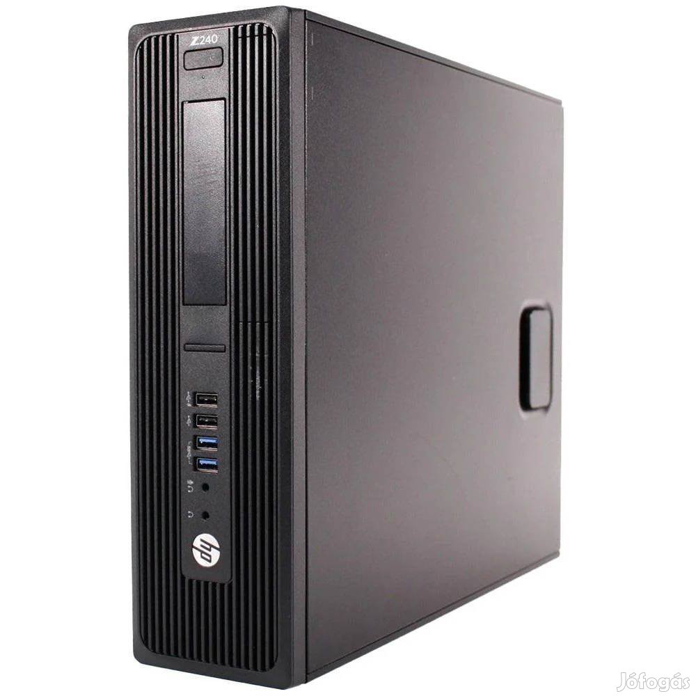 Őszre! HP Z240 Sff i7-6700/16GB DDR4/256GB SSD gari, számla