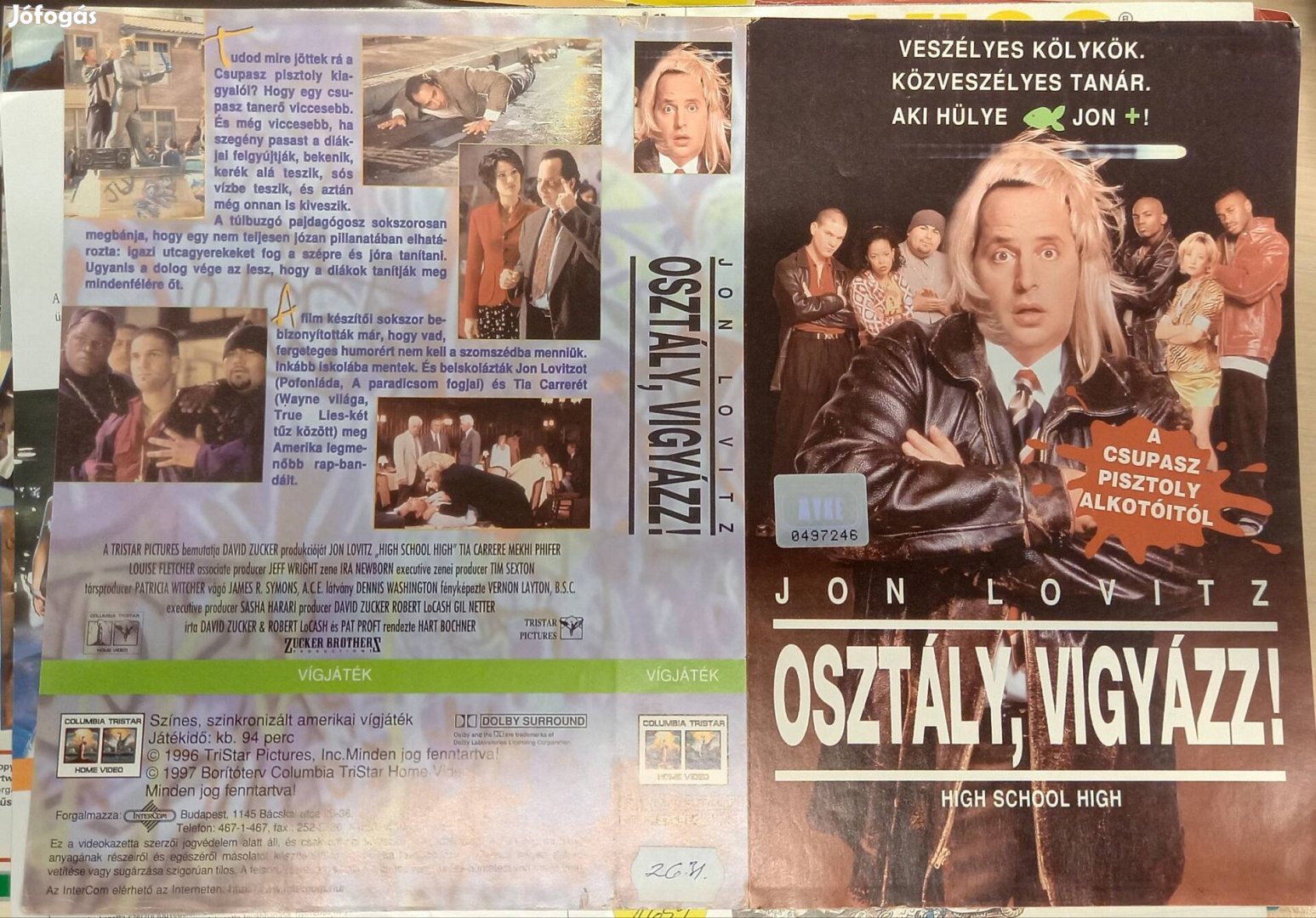 Osztály, vigyázz - vígjáték vhs - Jon Lovitz