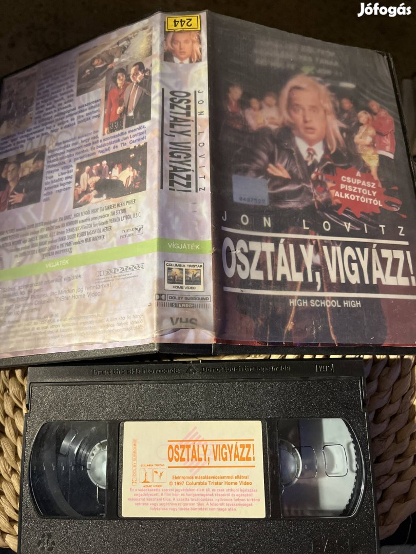 Osztály vigyázz vhs