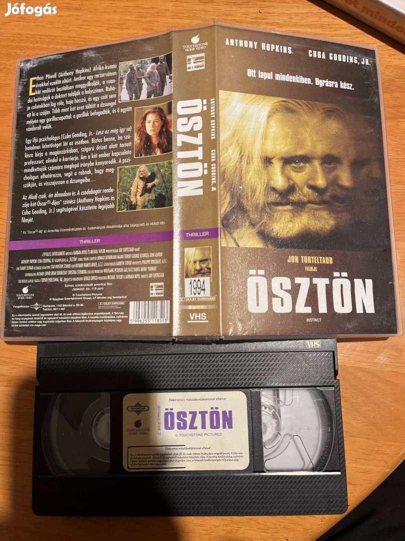 Ösztön vhs.   