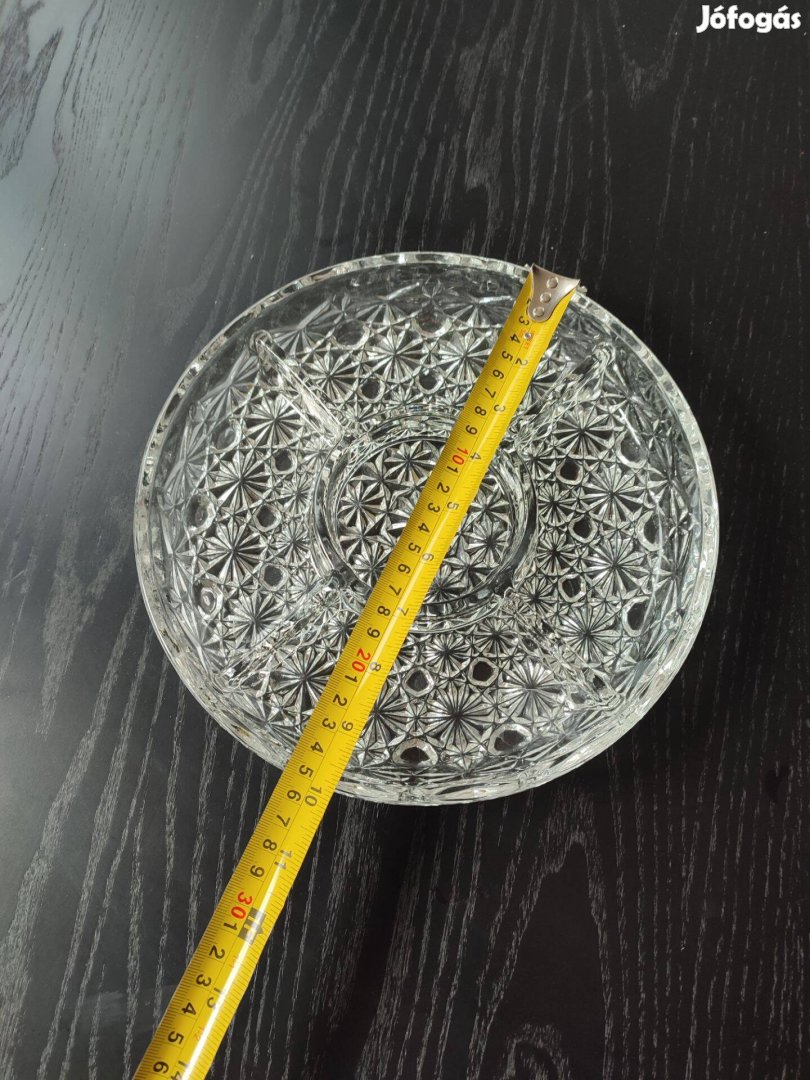 Osztott Kristály tál