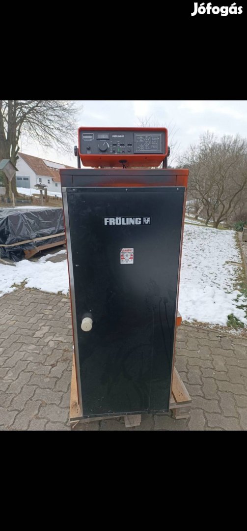 Osztrák Fröling faelgázosító kazán
