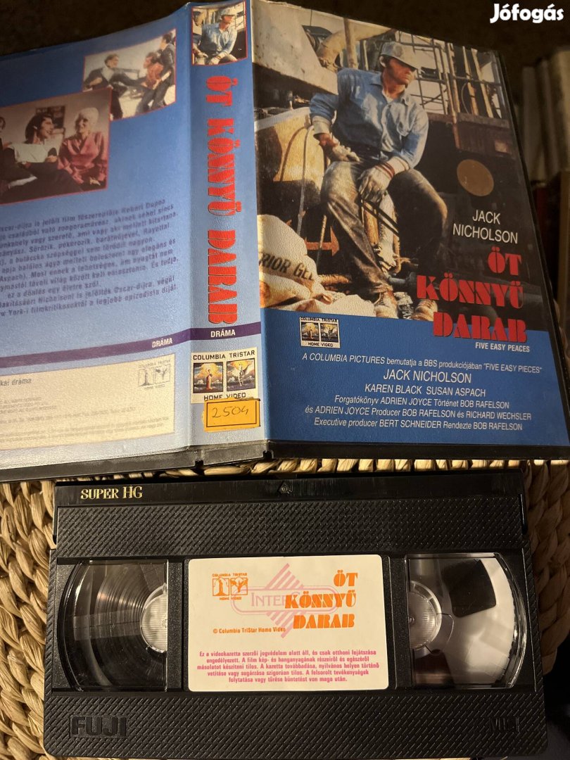 Öt könnyű darab vhs