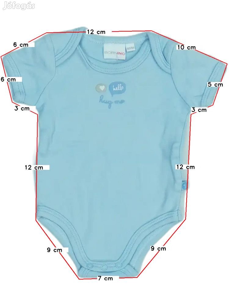 Other Használt (használtabb) Fiú Rövid ujjú / ujjatlan body (Méret: 56