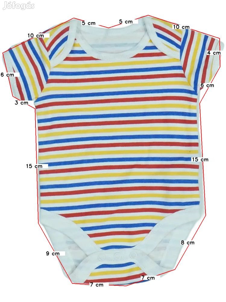 Other Használt (keveset használt) Fiú Rövid ujjú / ujjatlan body (Mére