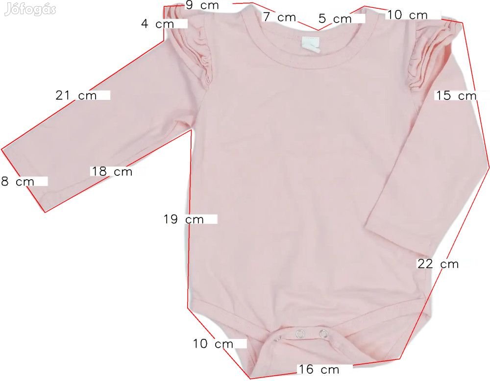 Other Használt (újszerű) Lány Hosszú ujjú body (Méret: 80)