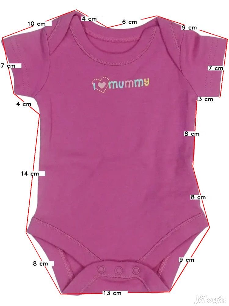 Other Használt (újszerű) Lány Rövid ujjú / ujjatlan body (Méret: 50)