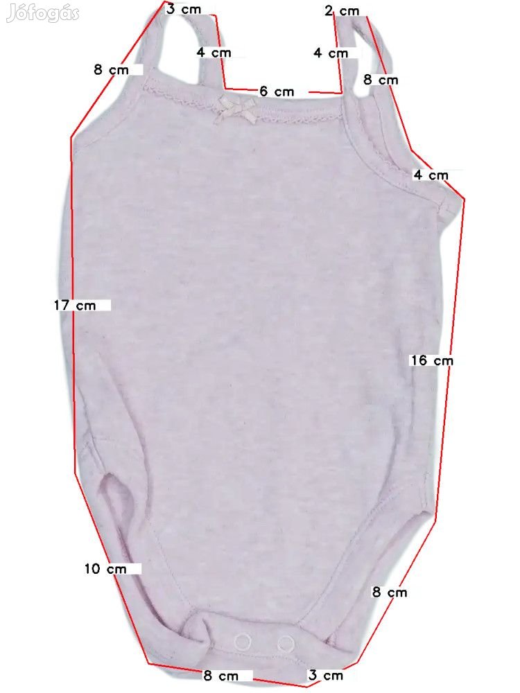 Other Használt (újszerű) Lány Rövid ujjú / ujjatlan body (Méret: 68)