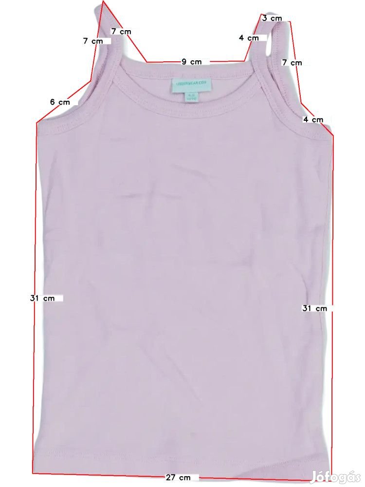 Other Új (címkés) Lány Lányka / Női ujjatlan póló / top (Méret: 110)