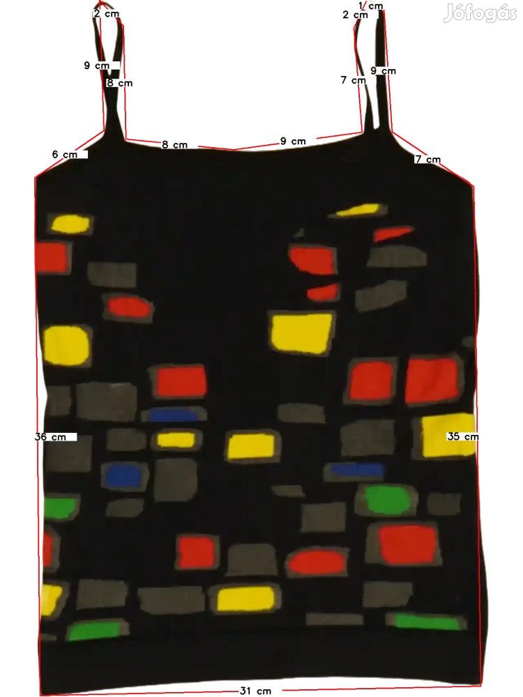 Other Új (címkés) Lány Lányka / Női ujjatlan póló / top (Méret: 128)