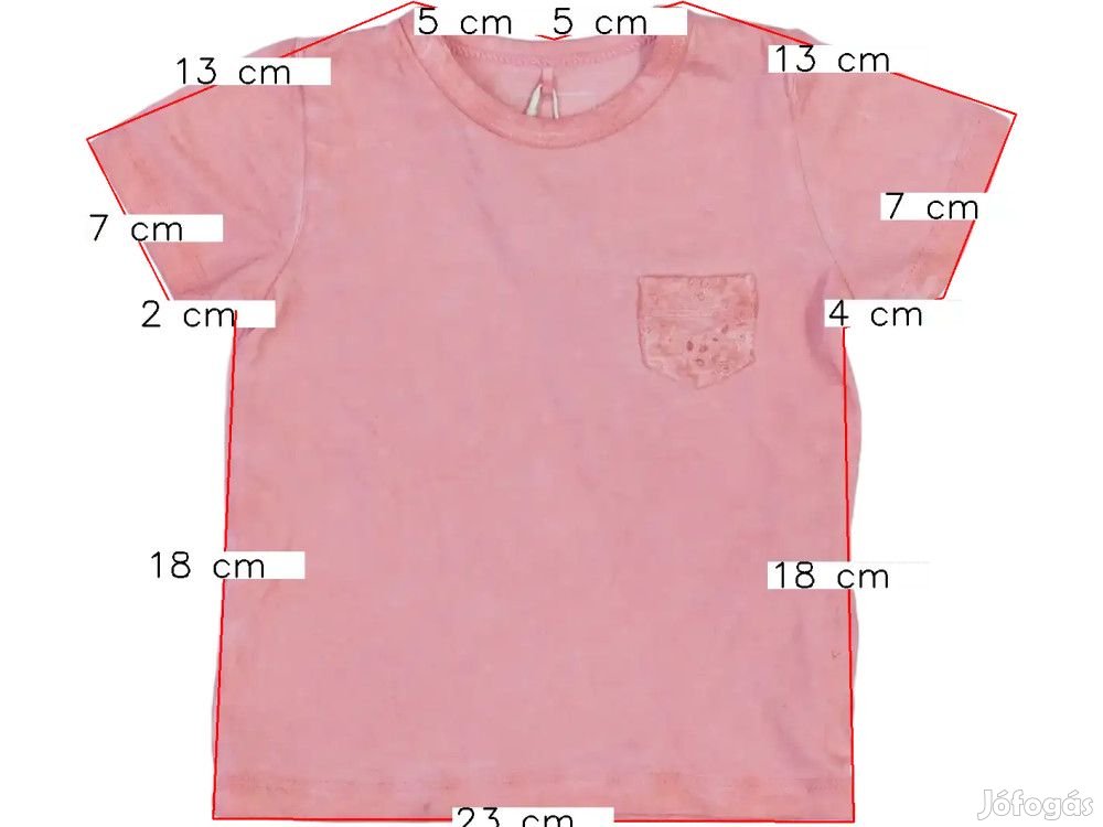 Other Új (címkés) Lány Póló (Méret: 62)