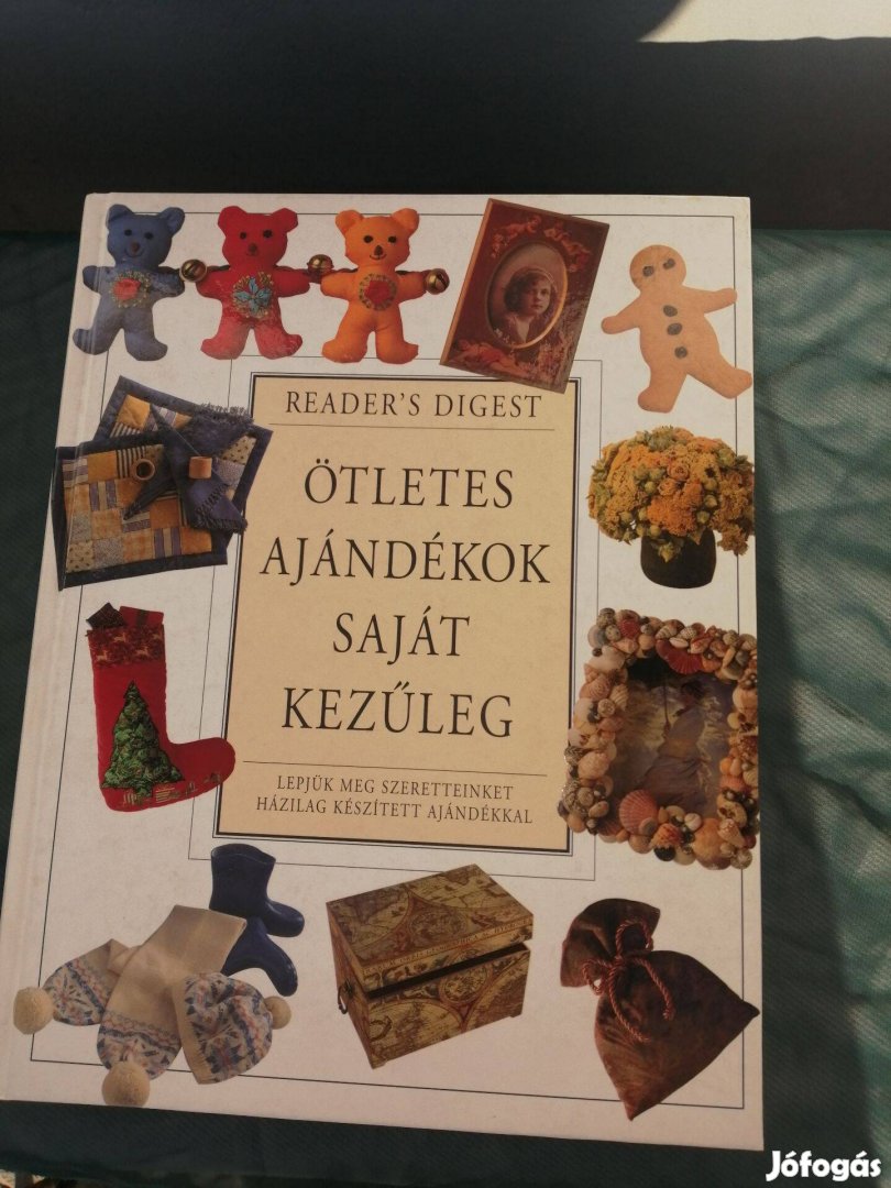 Ötletes ajándékok saját kezűleg c. könyv