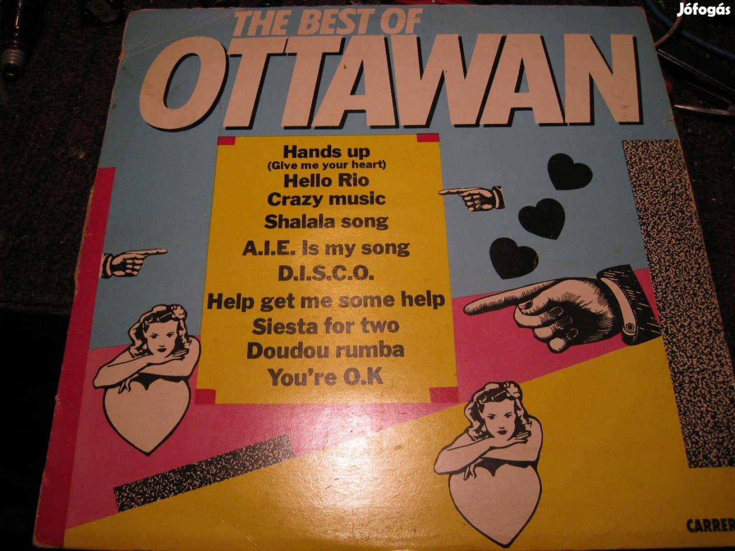 Ottawan bakelit LP